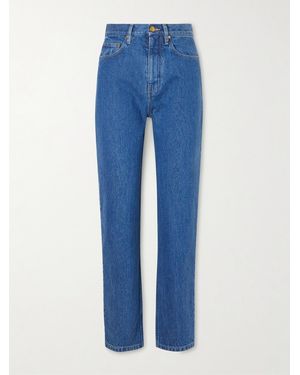 Jil Sander Mid-Rise Tapered Jeans - Blue
