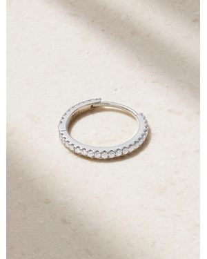 Maria Tash Eternity 11Mm 18-Karat Diamond Hoop Earring - Natural