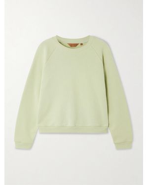 Jamie Haller The Daily Cotton-Terry Sweatshirt - Green