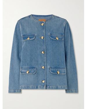 Anine Bing Janet Denim Jacket - Blue
