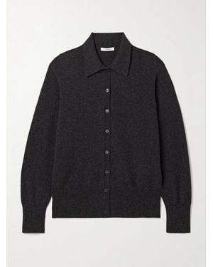 The Row Lillia Cashmere Cardigan - Black