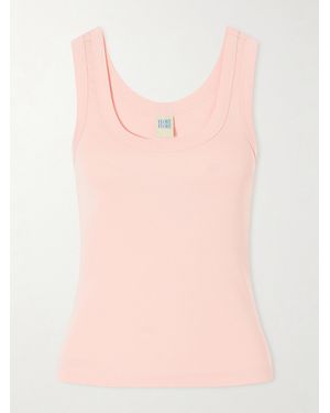 Flore Flore Hillie Organic Cotton-Jersey Tank - Pink