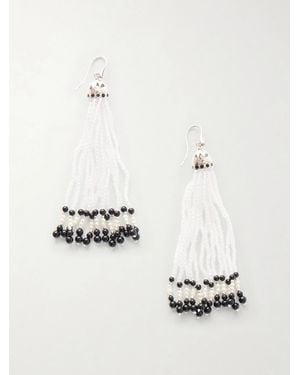 Le Sundial Odette Multi-Stone Earrings - White