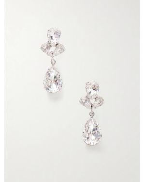 Jennifer Behr Mariza-Tone Crystal Earrings - Natural