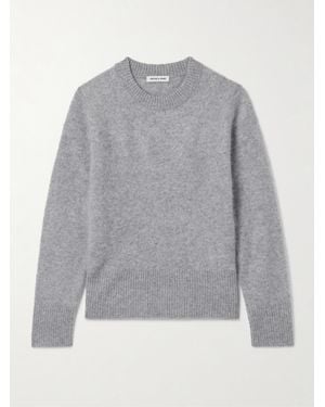 Veronica Beard Pippen Pullover Aus Gebürstetem Kaschmir - Grau