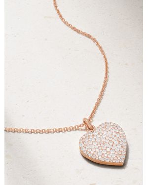 Anita Ko Pebble 18-Karat Rose Diamond Necklace - Natural