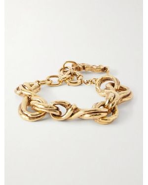 Saint Laurent Tone Bracelet - Metallic