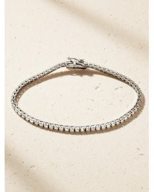 Sydney Evan 14-Karat Diamond Tennis Bracelet - Natural