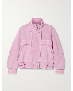 Isabel Marant Joseline Denim Jacket - Pink