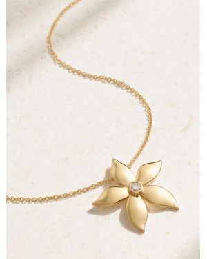 Ileana Makri Blossom 18-Karat Diamond Necklace - Natural
