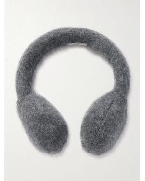 Lisa Yang Cache-Oreilles En Cachemire - Gris