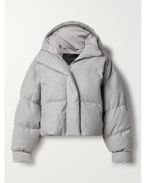 CORDOVA Aomori Hooded Quilted Down Ski Jacket - Grey