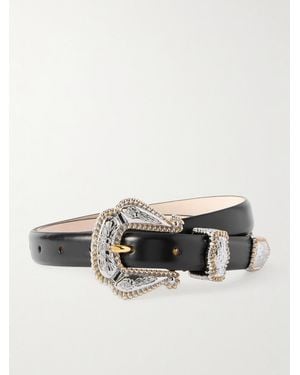 DEHANCHE Santo Leather Belt - Noir