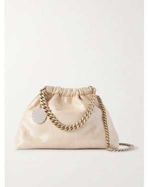 Stella McCartney Falabella Mini Schultertasche Aus Synthetischem Material - Natur