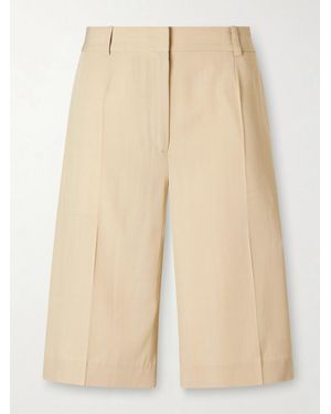 TOTEME Woven Shorts - Natural