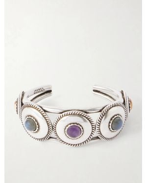 Isabel Marant Lam-Tone Stone Cuff - Natural