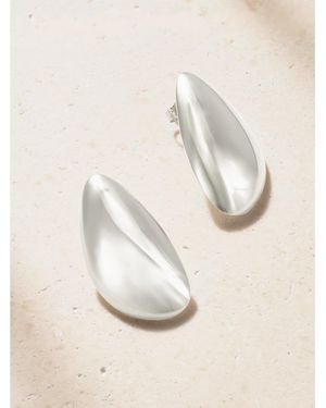 BY PARIAH Sculptural Recycled Sterling Earrings - Natural