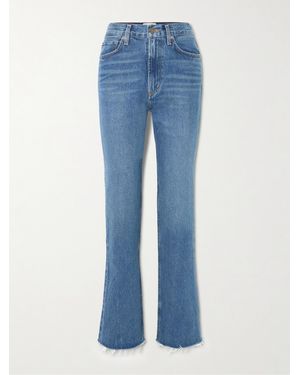 Agolde Leena High-Rise Bootcut Jeans - Blue