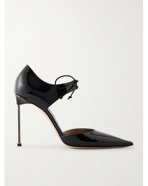 Tom Ford Patent-Leather Court Shoes - Black