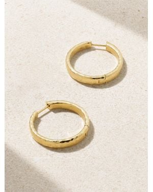 Octavia Elizabeth Yana Jumbo 18-Karat Recycled Hoop Earrings - Natural