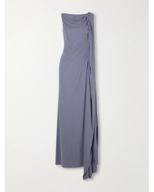 Kallmeyer Roma Matte-Jersey Gown - Blue