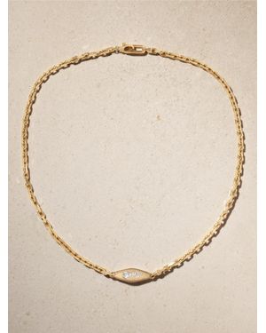 UNIFORM OBJECT Mini Vessel 18-Karat Diamond Necklace - Natural