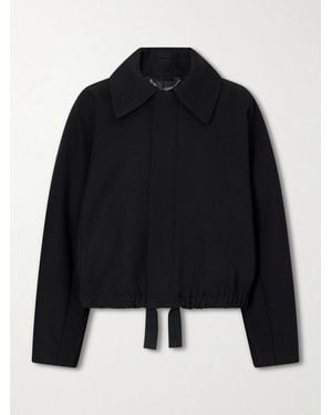 Victoria Beckham Arden Wool Jacket - Black