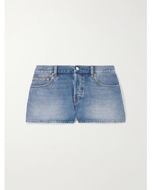 Gucci Lido Denim Shorts - Blue