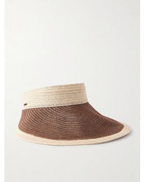 Eugenia Kim Trixie Hemp Knitted Visor - Brown