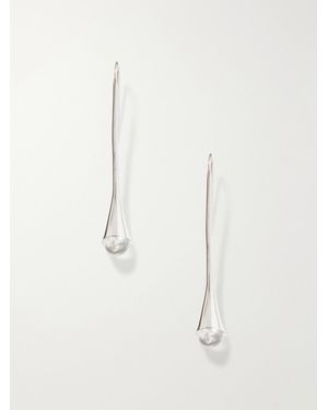 Sophie Buhai Vienna Sterling And Quartz Earrings - White