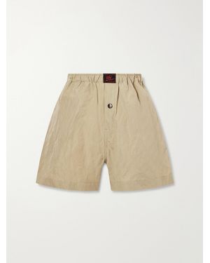 Willy Chavarria Willy Cotton Shorts - Natural