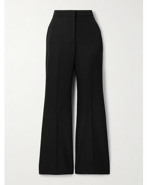 Givenchy Schlaghose Aus Grain De Poudre Aus Wolle - Schwarz