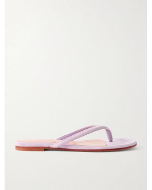 Gianvito Rossi Calypso Suede Sandals - Pink