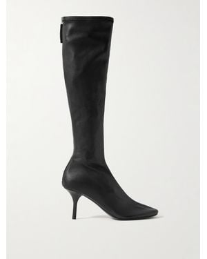 Acne Studios Leather Knee Boots - Black