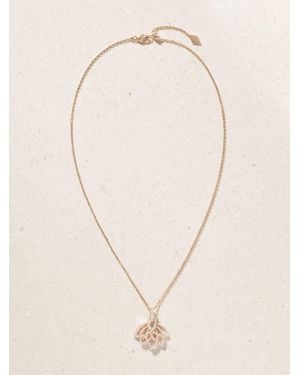 Garrard 18-Karat Rose And Diamond Necklace - Natural