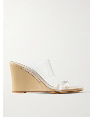 Maryam Nassir Zadeh Olympia Pvc Wedge Sandals - Natural