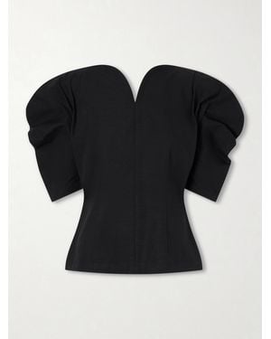 D'Estree Janet Cotton Blouse - Black