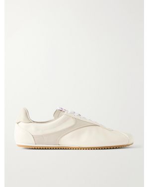 Bottega Veneta Shot Leather Trainers - Natural