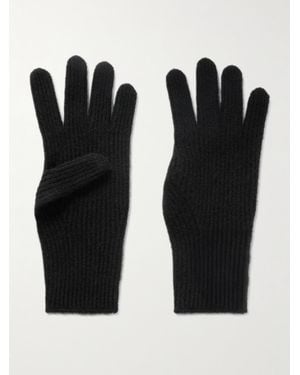 TOTEME Ribbed Cashmere Gloves - Schwarz