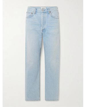 Agolde '90S Mid-Rise Straight-Leg Jeans - Blue