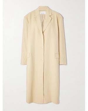 Frankie Shop Tribeca Oversized Woven Coat - Natural