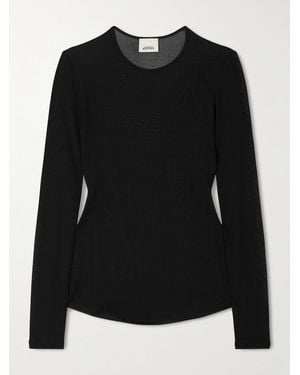 Isabel Marant Gaelle Jersey Top - Black