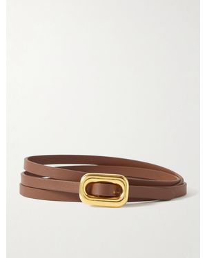 DEHANCHE Venura Leather Belt - Brown