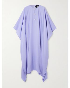 ‎Taller Marmo Carthage Robe Aus Crêpe Mit Kristallen - Lila