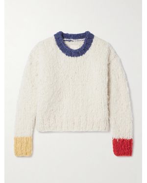 Suzie Kondi Jooshi Kaschmirpullover - Weiß