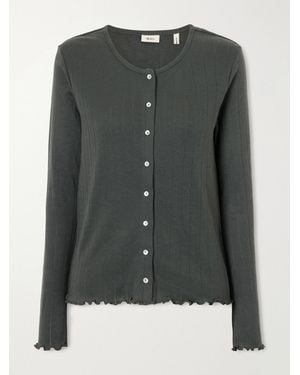 SKALL Edie Organic Cotton Cardigan - Black
