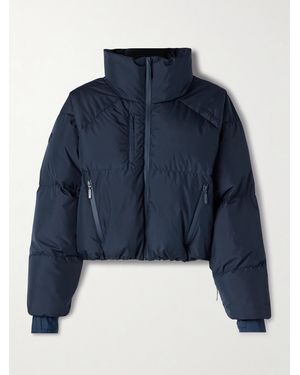 CORDOVA Cortina Cropped Quilted Down Ski Jacket - Blue