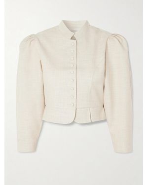 D'Estree Amoako Miele Woven Jacket - Natural