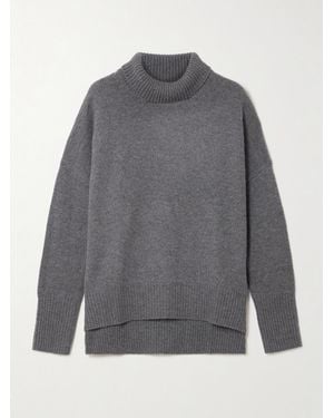 Lisa Yang Heidi Cashmere Turtleneck Jumper - Grey