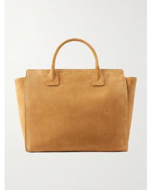 Nili Lotan Bianca Suede Tote - Natural